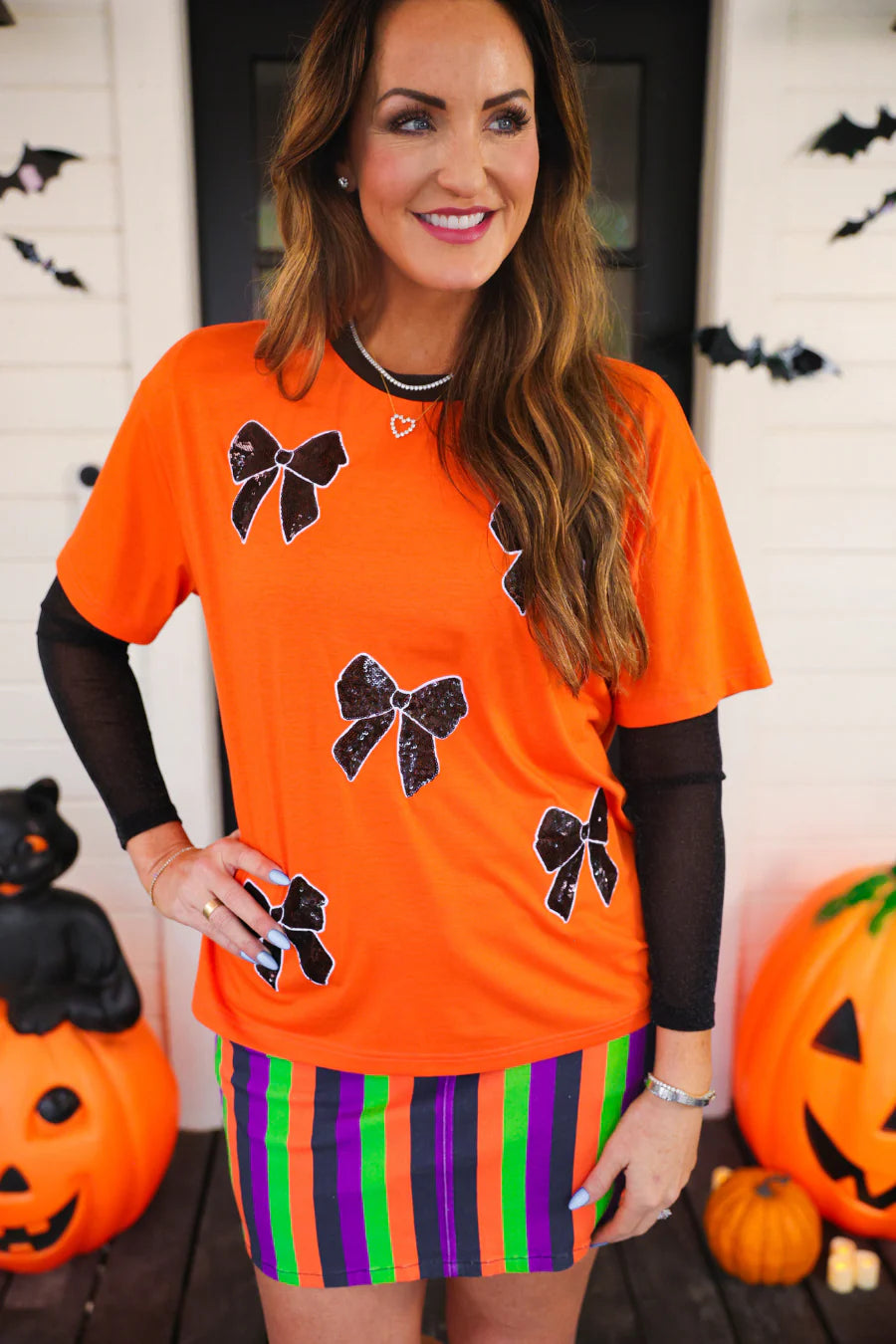 Better Bow-lieve It Sequin Tee by Jess Lea - BFF Here