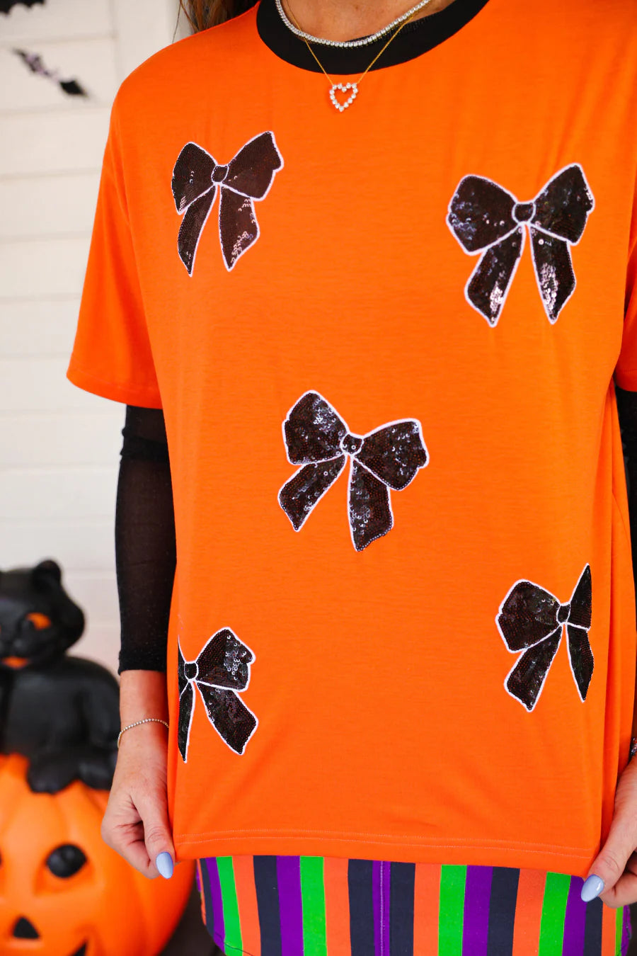 Better Bow-lieve It Sequin Tee by Jess Lea - BFF Here