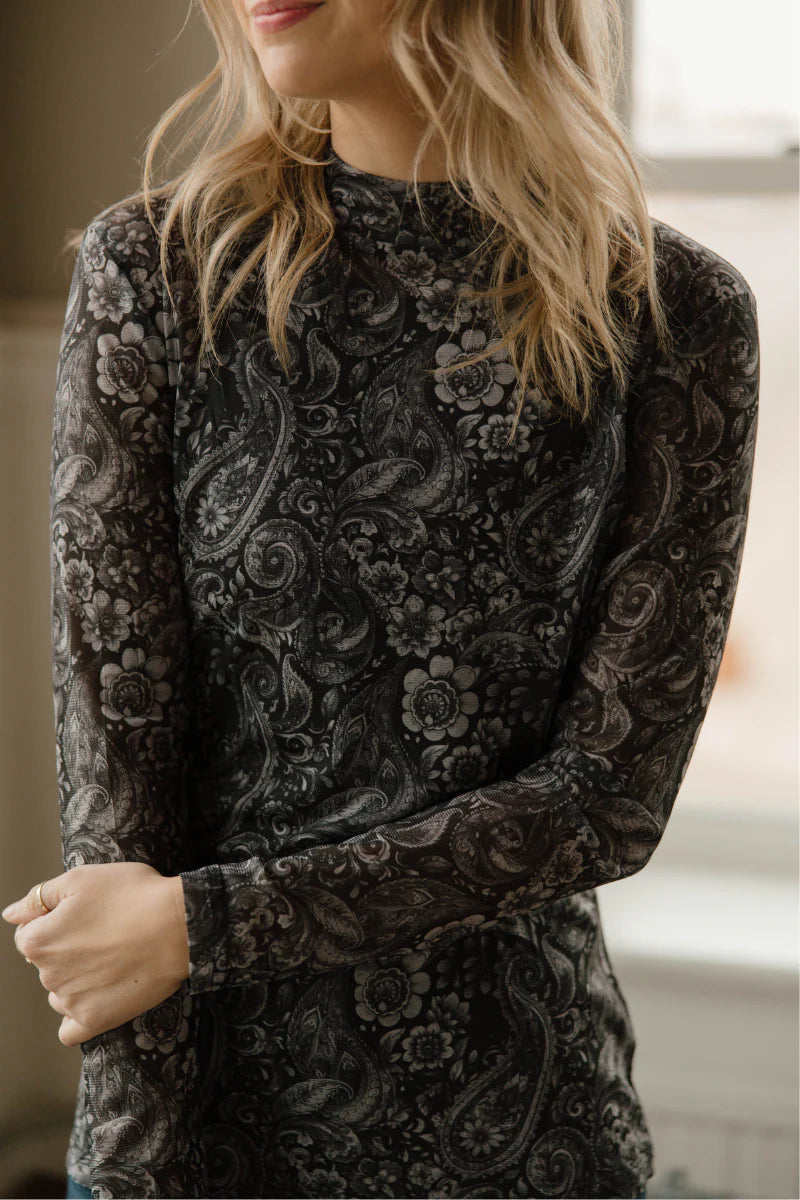 Wanted In Paisley Top by Sterling Kreek