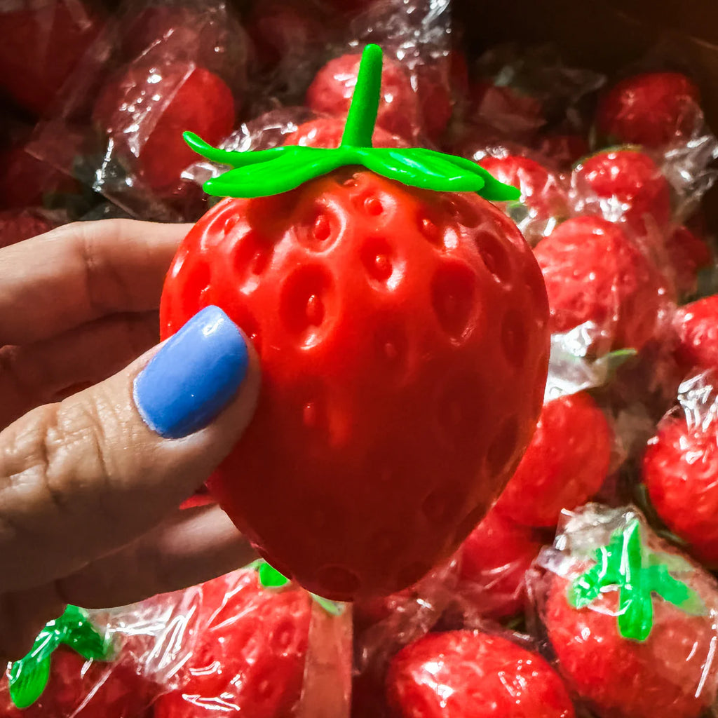 Mini Strawberry Squishy Toy