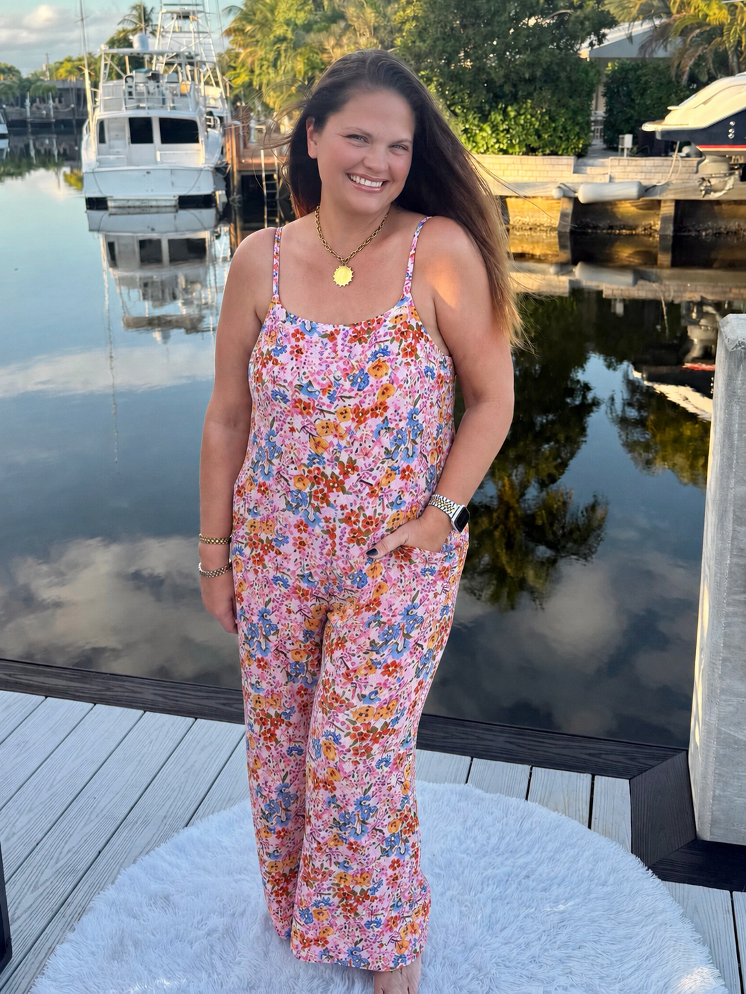 PREORDER: Wildflower Breeze Wide-Leg Jumpsuit (ETA: August)