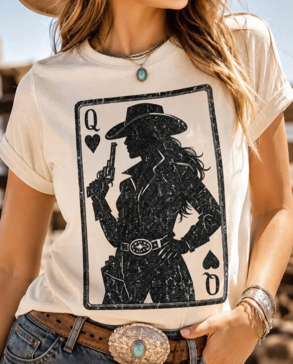 Queen of the Deck Graphic Tee (Ships in 2 weeks)