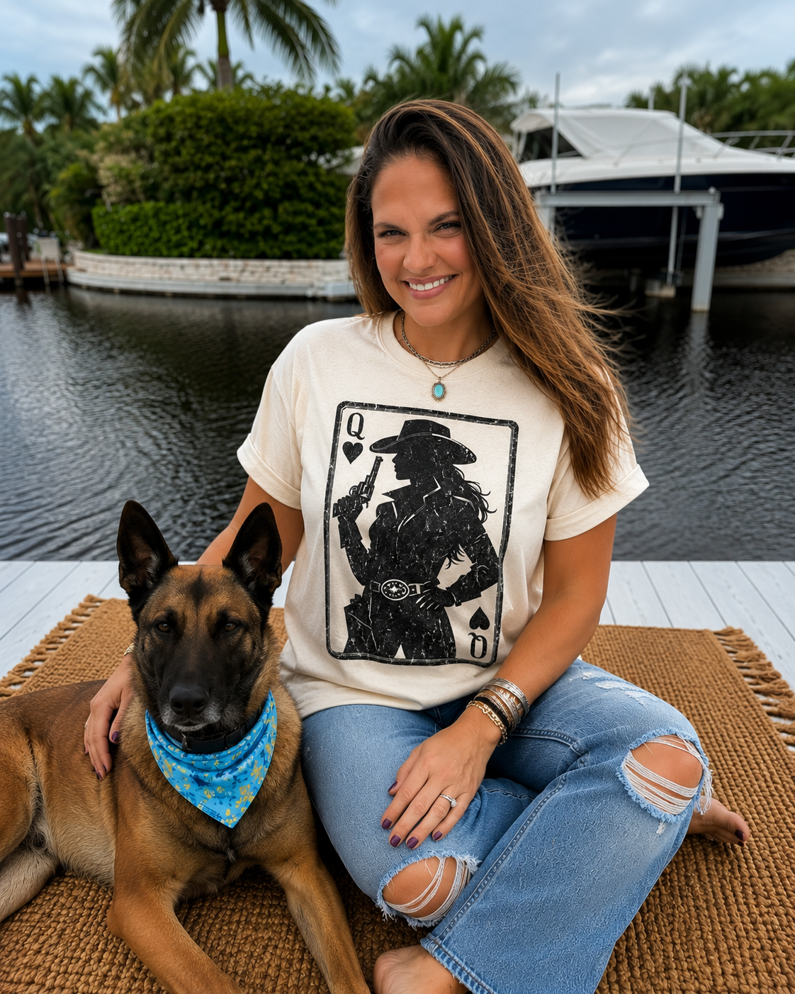 Queen of the Deck Graphic Tee (Ships in 2 weeks)
