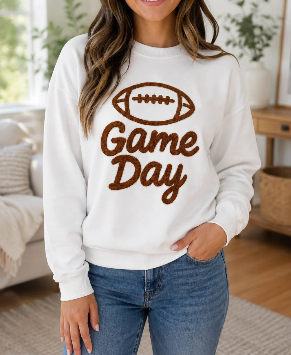 PREORDER: Friday Night Lights Chenille Sweatshirt (ETA: August)