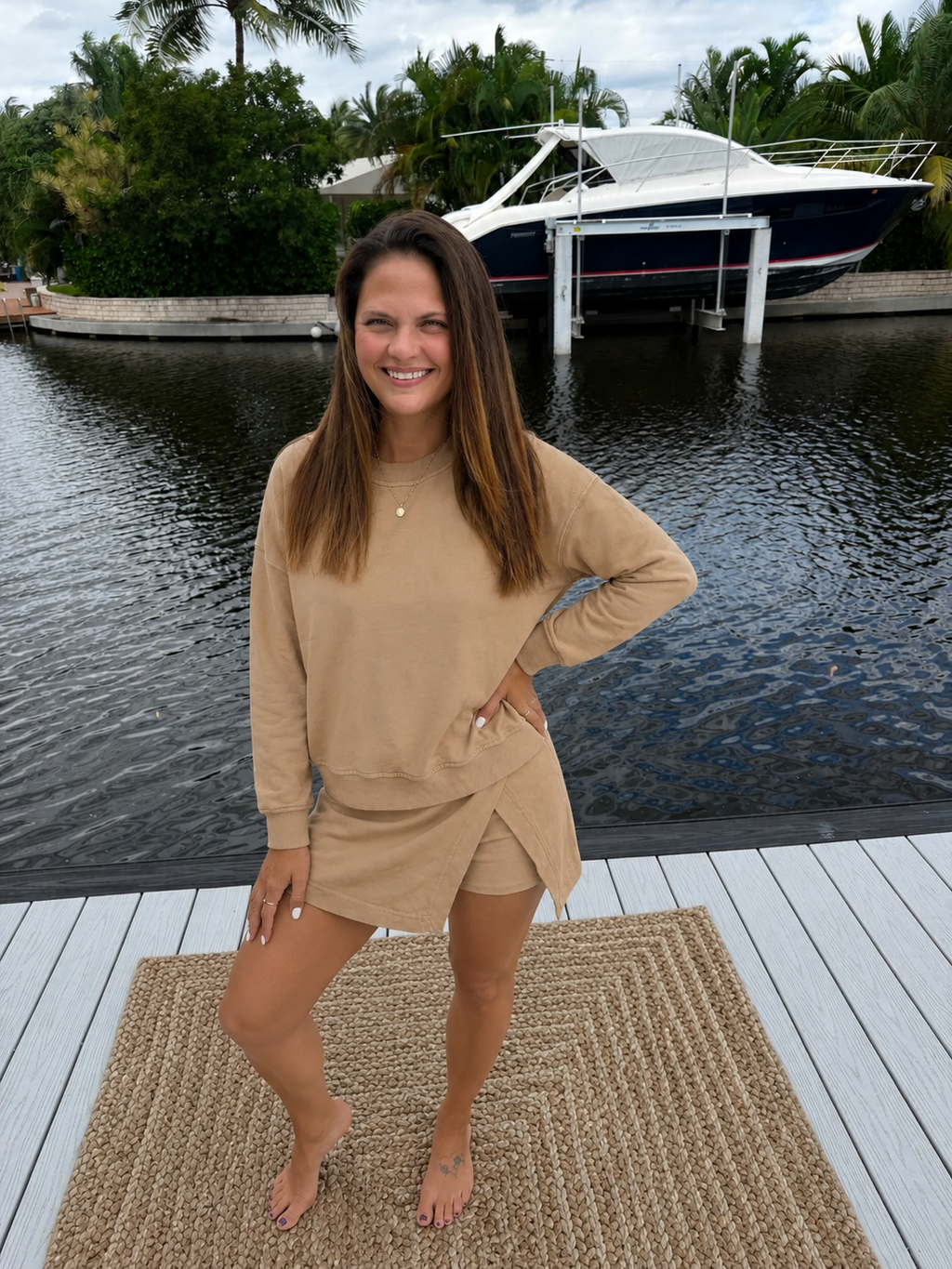 PREORDER: Sandbar Stroll Skort Set (ETA: August)