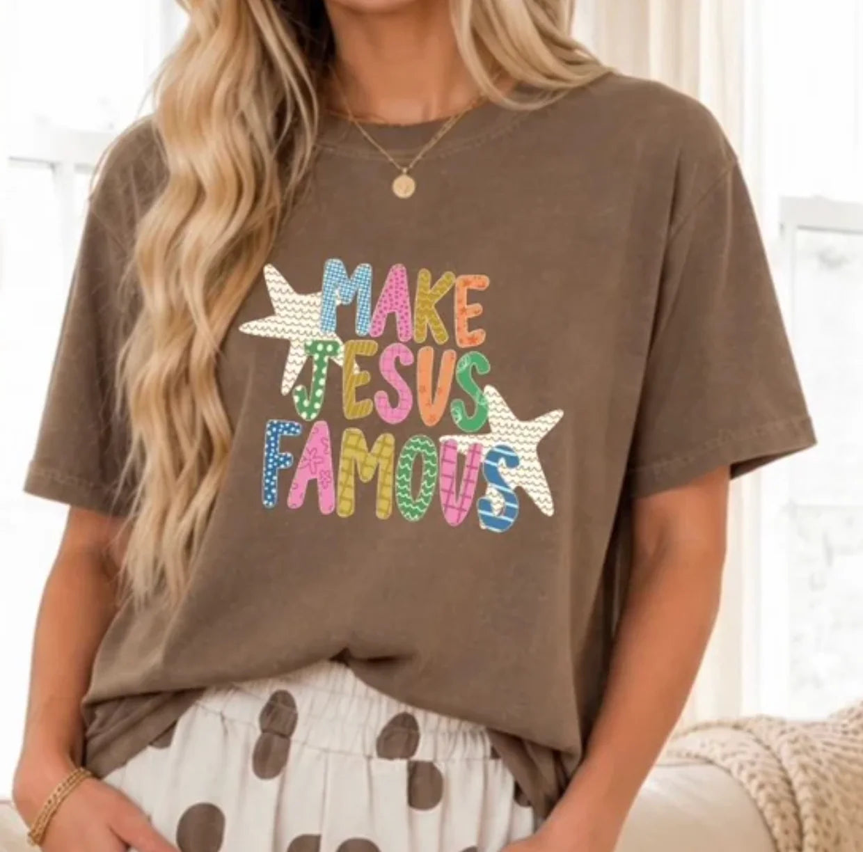 PREORDER: Make Jesus Famous Tee (ETA: August)