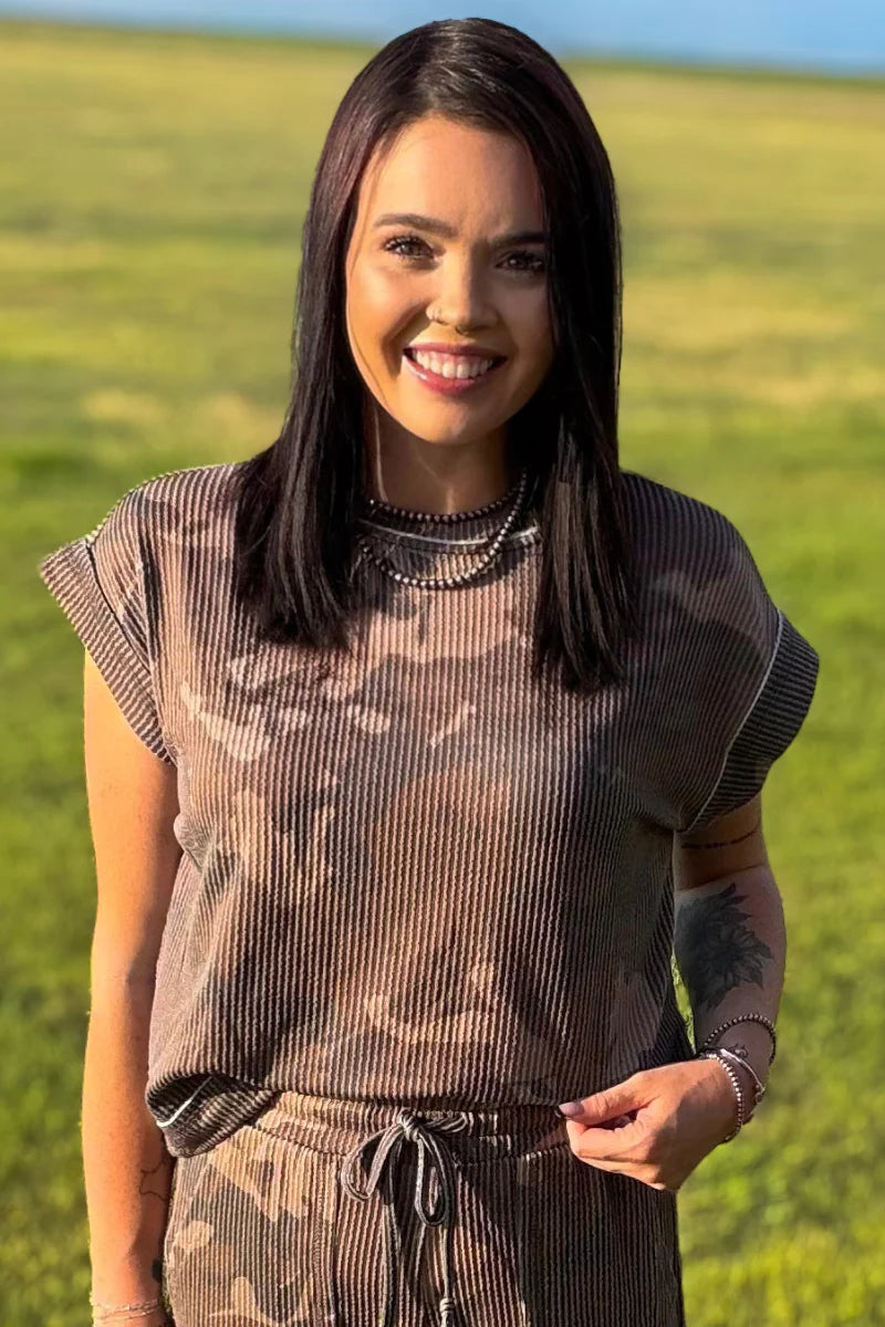 Dusty Camo Kreek Top by Sterling Kreek