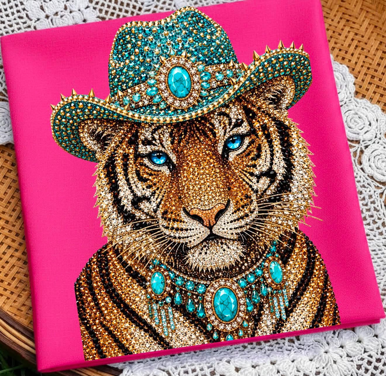 High Society Western Tiger Tee (Ships in 2 weeks)