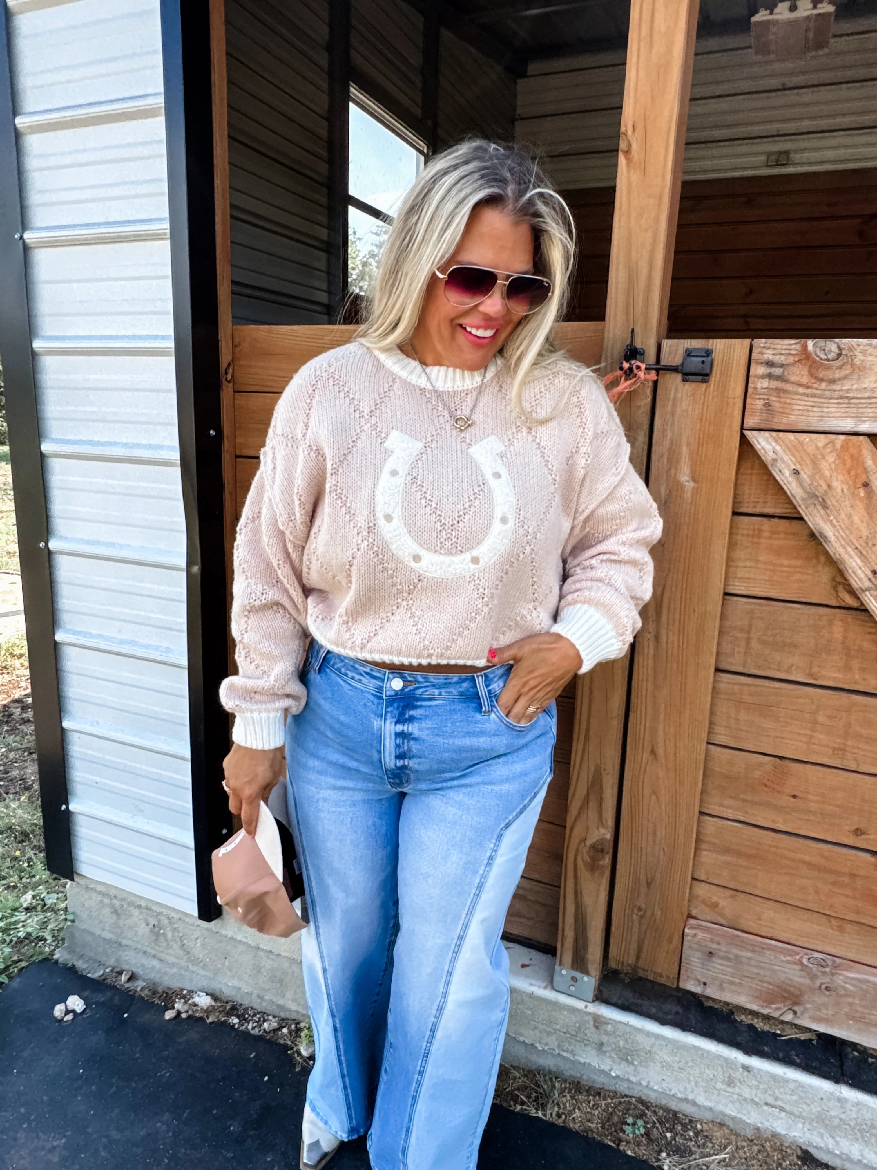 Classy Cowgirl Sweater by Blakeley - BFF Here