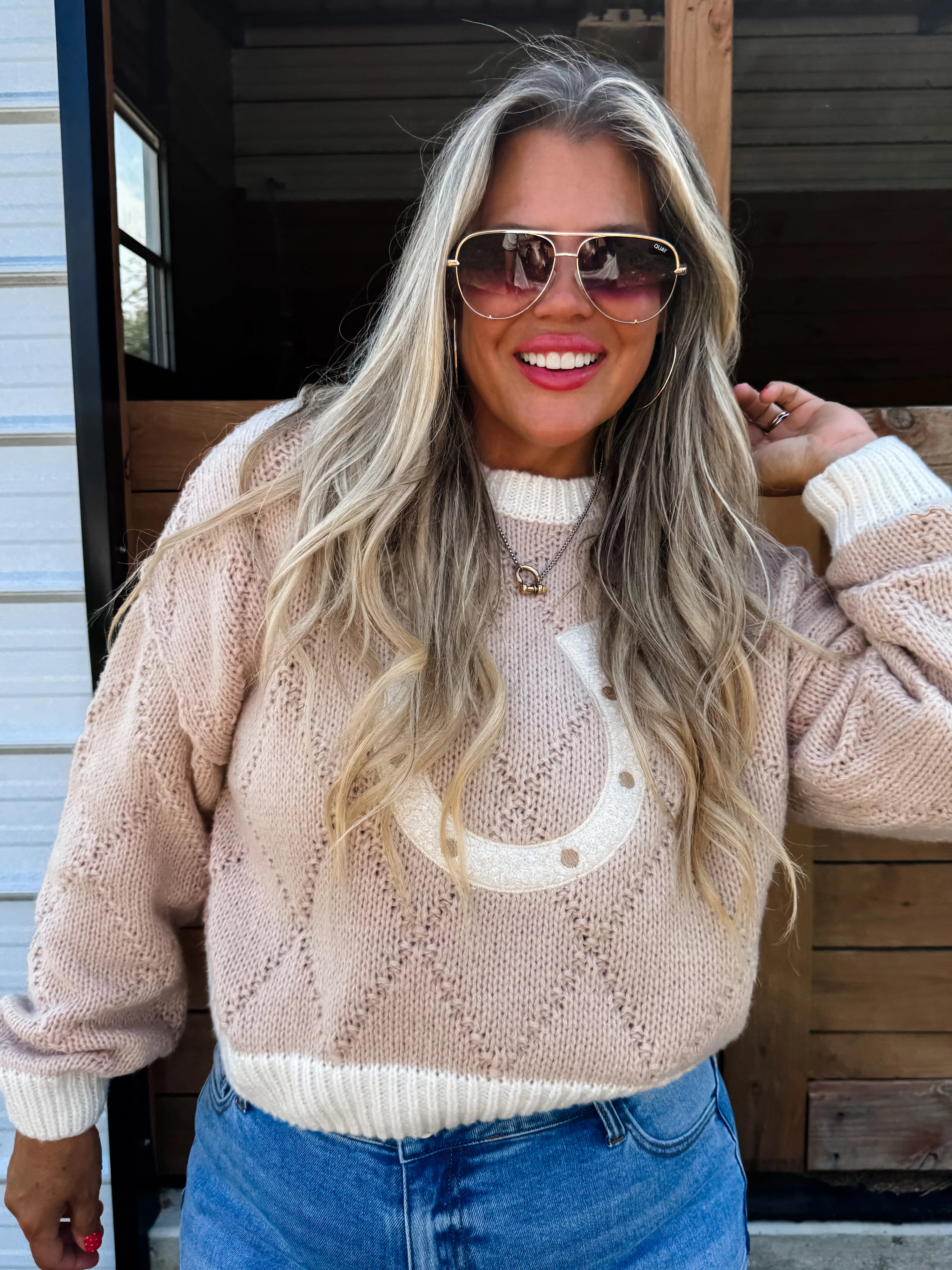 Classy Cowgirl Sweater by Blakeley - BFF Here