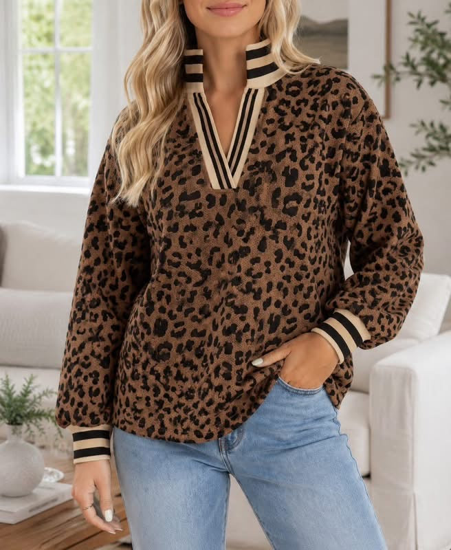PREORDER: Wild Instinct Leopard Pullover (ETA: August)