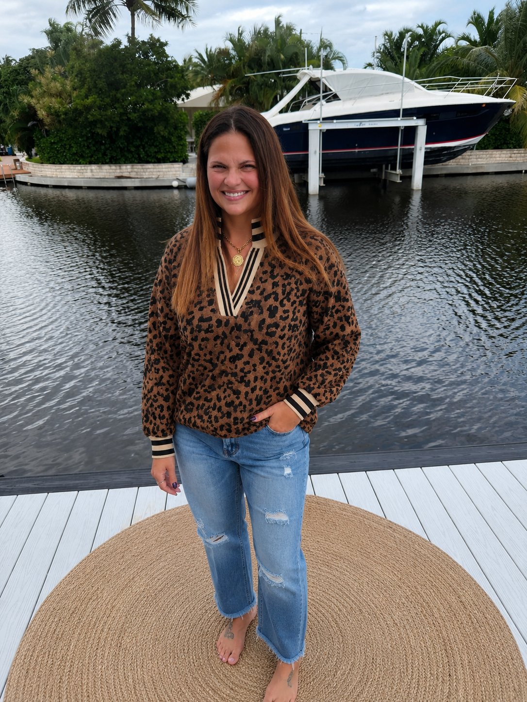PREORDER: Wild Instinct Leopard Pullover (ETA: August)