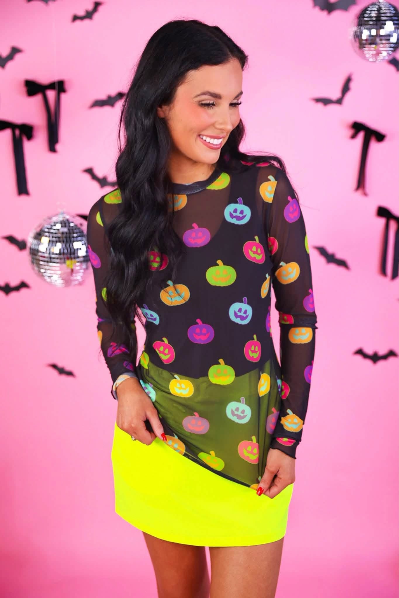 PREORDER: Kate Mesh Top /  Pumpkin Pop by Jess Lea (ETA: August)