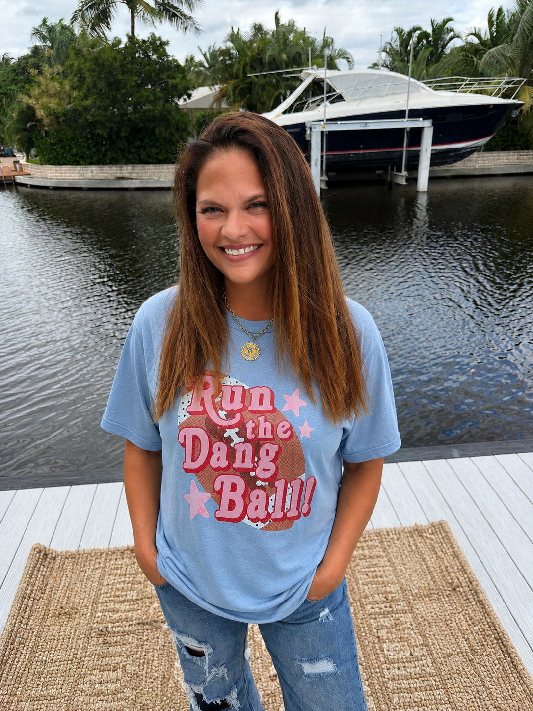 Run the Dang Ball Tee  (Ships in 2-3 weeks)