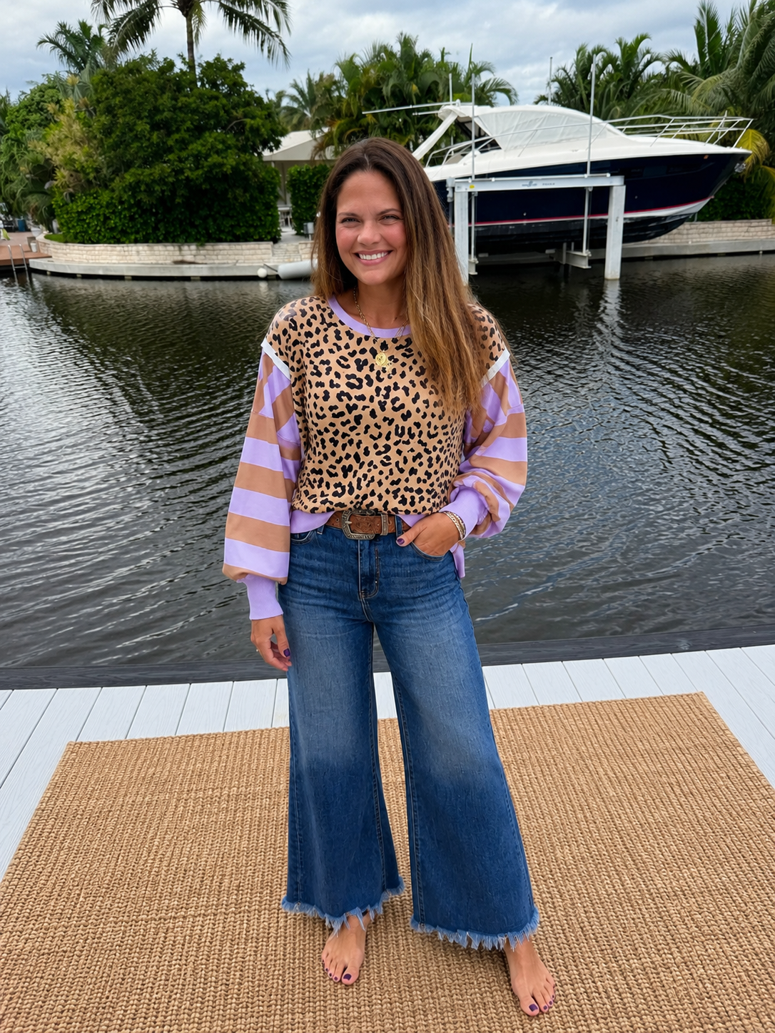 PREORDER: Wildly Chic Leopard Pullover (ETA: August)