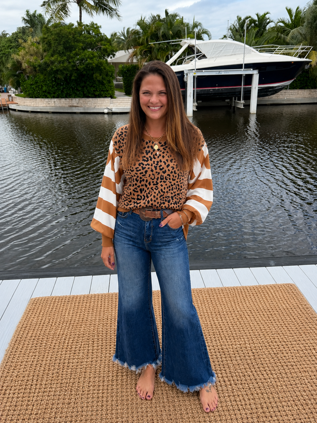 PREORDER: Wildly Chic Leopard Pullover (ETA: August)