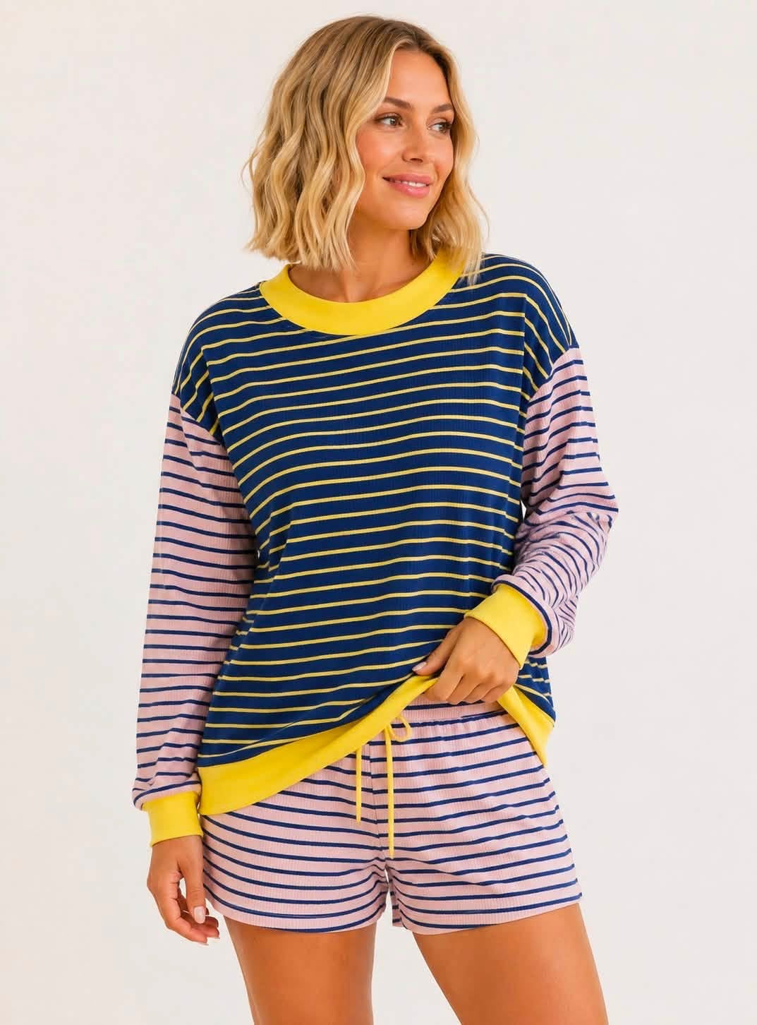 PREORDER: Sunrise Stripe Lounge Set (ETA: August)