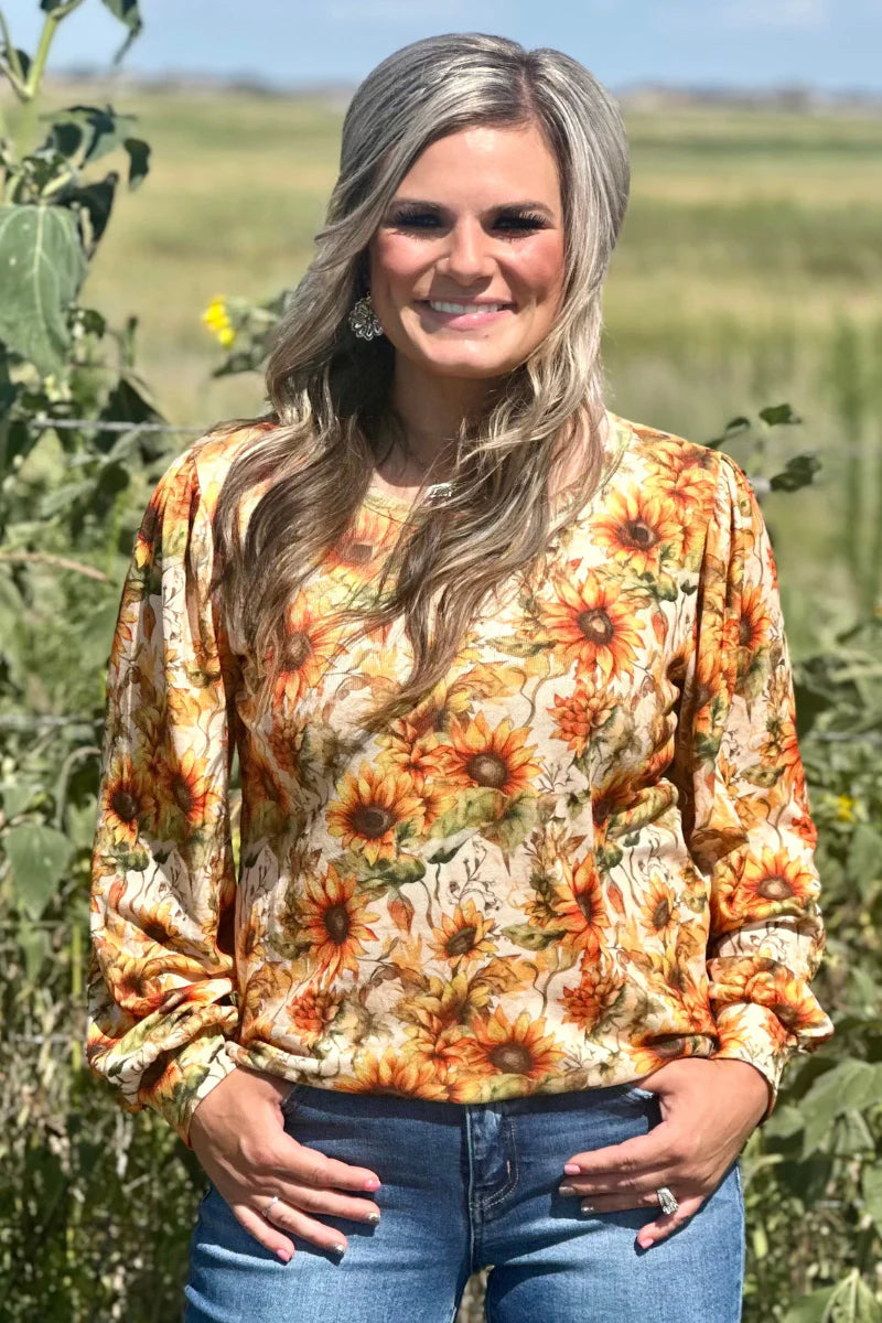 Golden Harvest Knit Top by Sterling Kreek - BFF Here