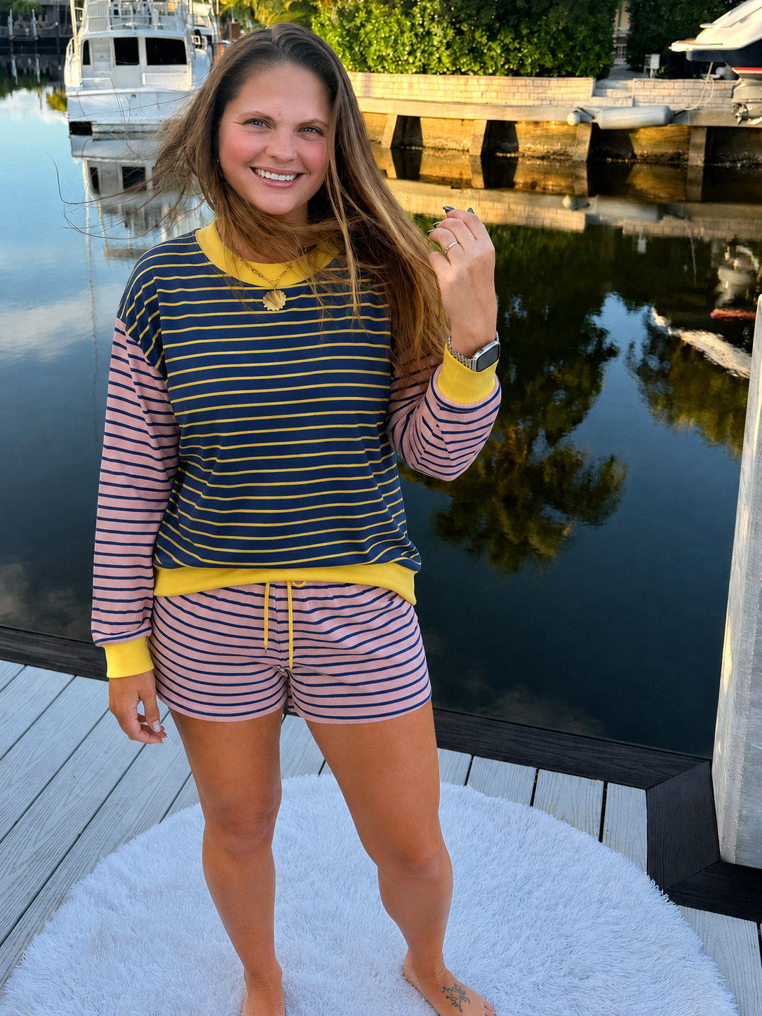 PREORDER: Sunrise Stripe Lounge Set (ETA: August)