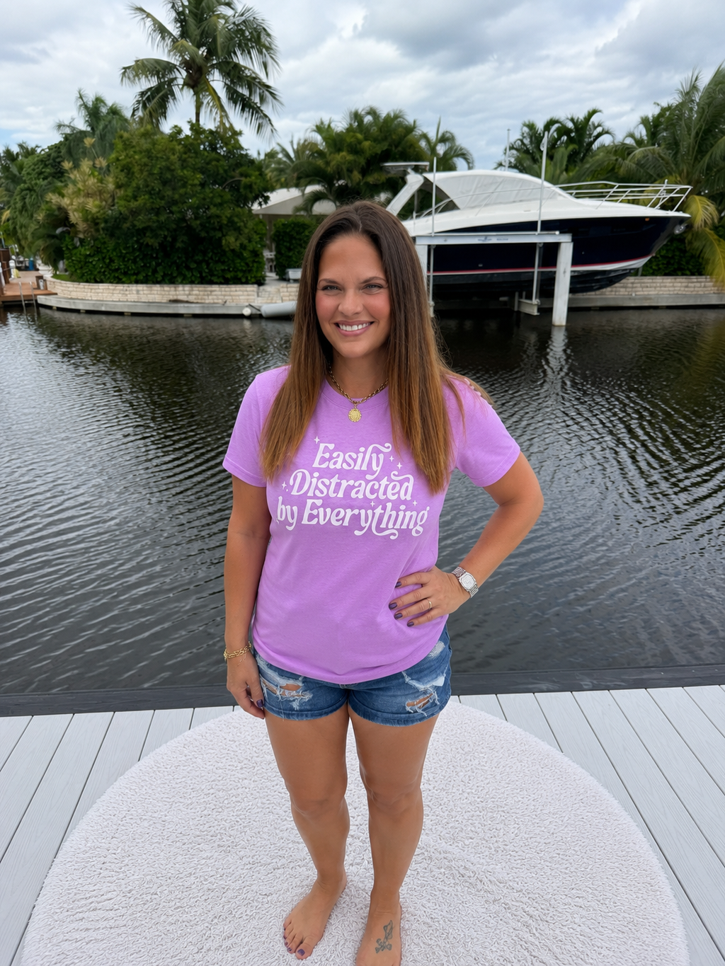 Easily Distracted Tee  (Ships in 2-3 weeks)