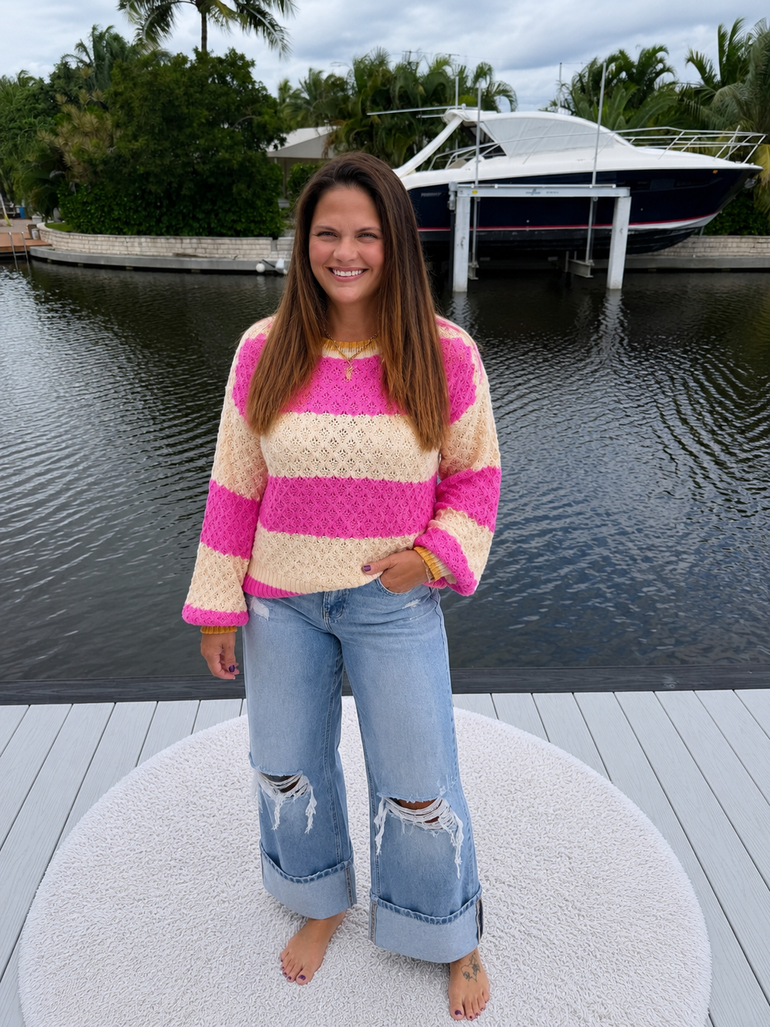 PREORDER: Sweet Sorbet Stripe Sweater (ETA: August)