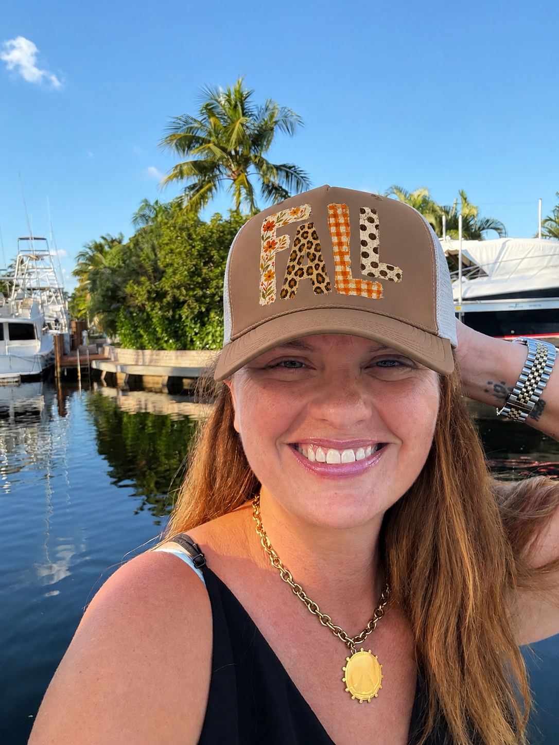 PREORDER: Patchwork Fall Trucker Hat (ETA: August)