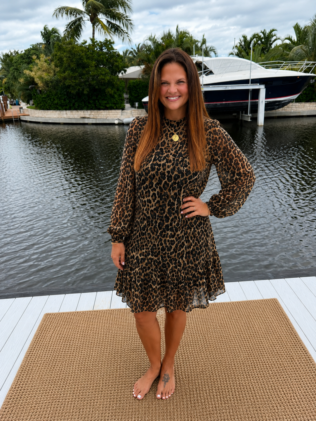 PREORDER: Wild at Heart Leopard Dress (ETA: August)