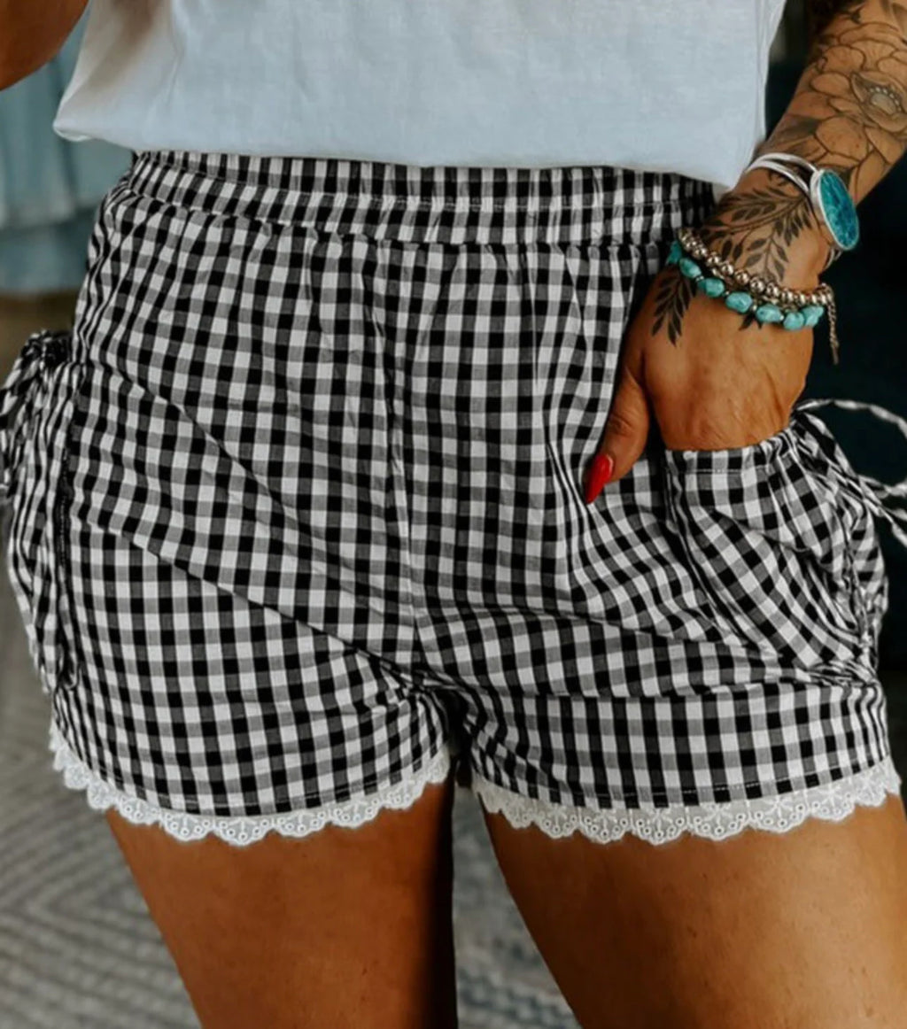 PREORDER: Gingham Game Plan Shorts (ETA: August)