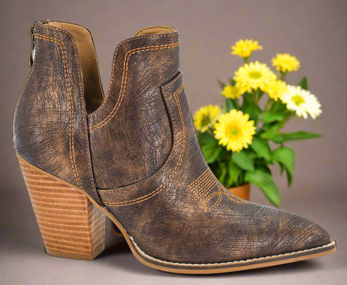 Smoke Shoe / Espresso Crinkle by Corkys - BFF Here