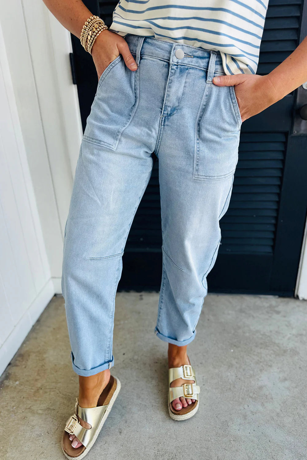 PREORDER: Coastal Curve High-Rise Barrel Jeans (ETA: August )