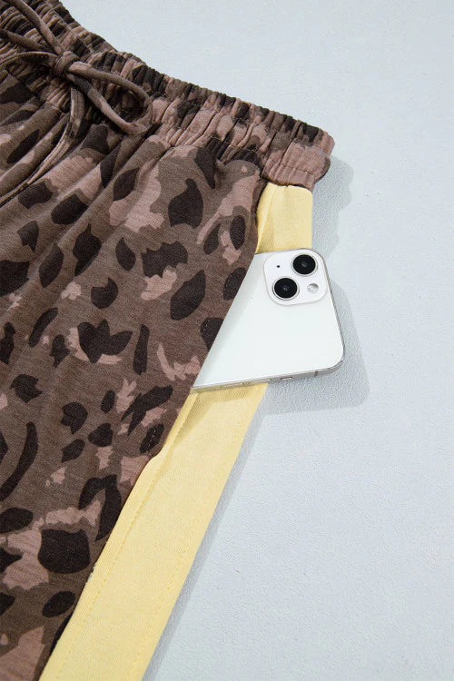 PREORDER: Golden Leopard Wide Leg Set (ETA: August)