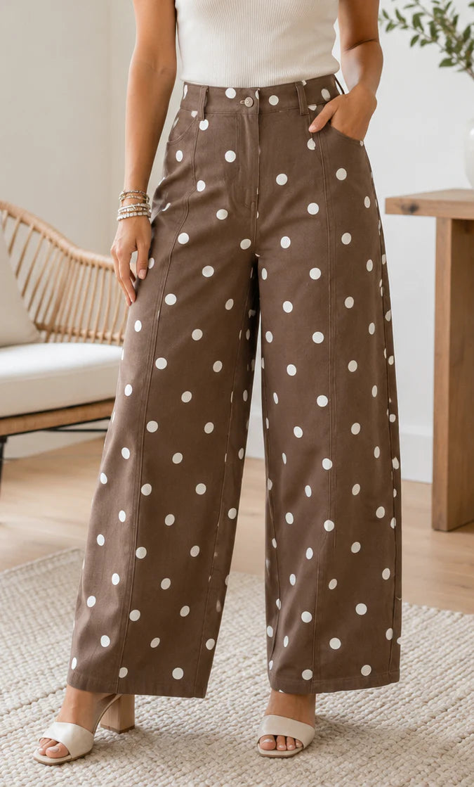 PREORDER: Dot About You Barrel Jeans (ETA: August )