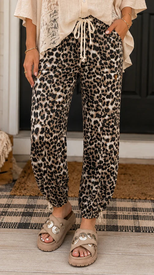 PREORDER: The Leopard Edit Joggers (ETA: August )