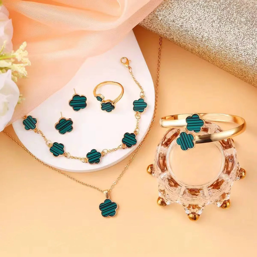 PREORDER: Timeless Clover 5-Piece Jewelry Collection (ETA: August)