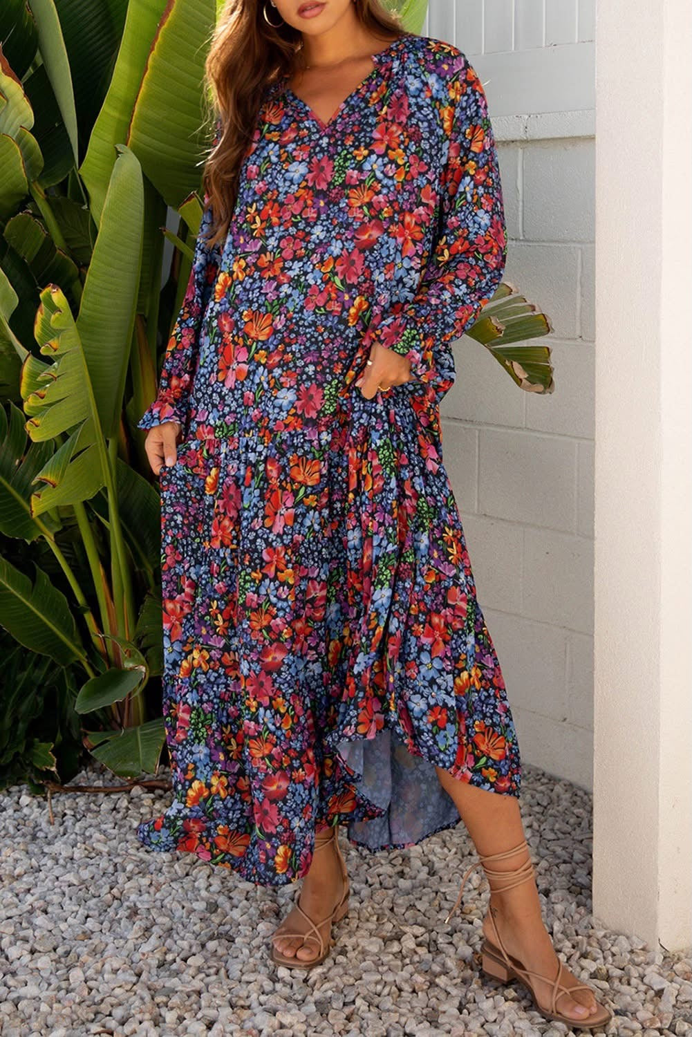 PREORDER: Midnight Garden Floral Maxi Dress (ETA: August)