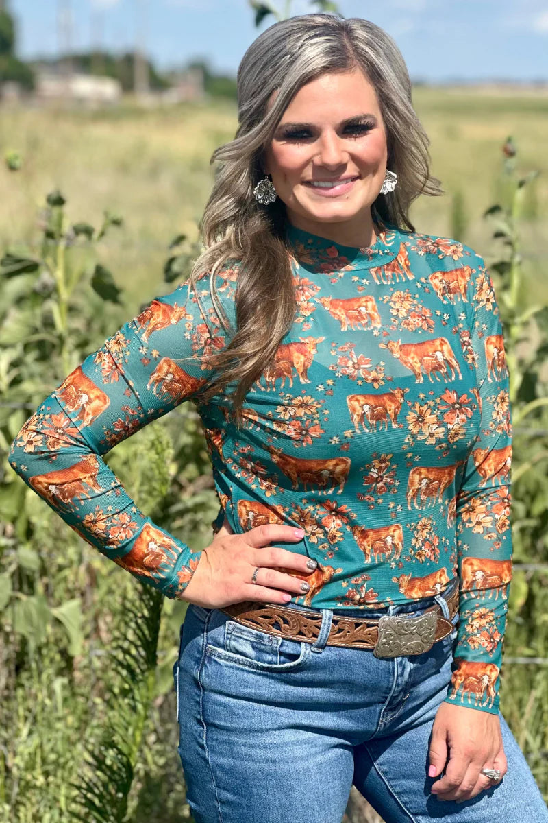 Home Is Where the Herd Is Mesh Tee by Sterling Kreek - BFF Here