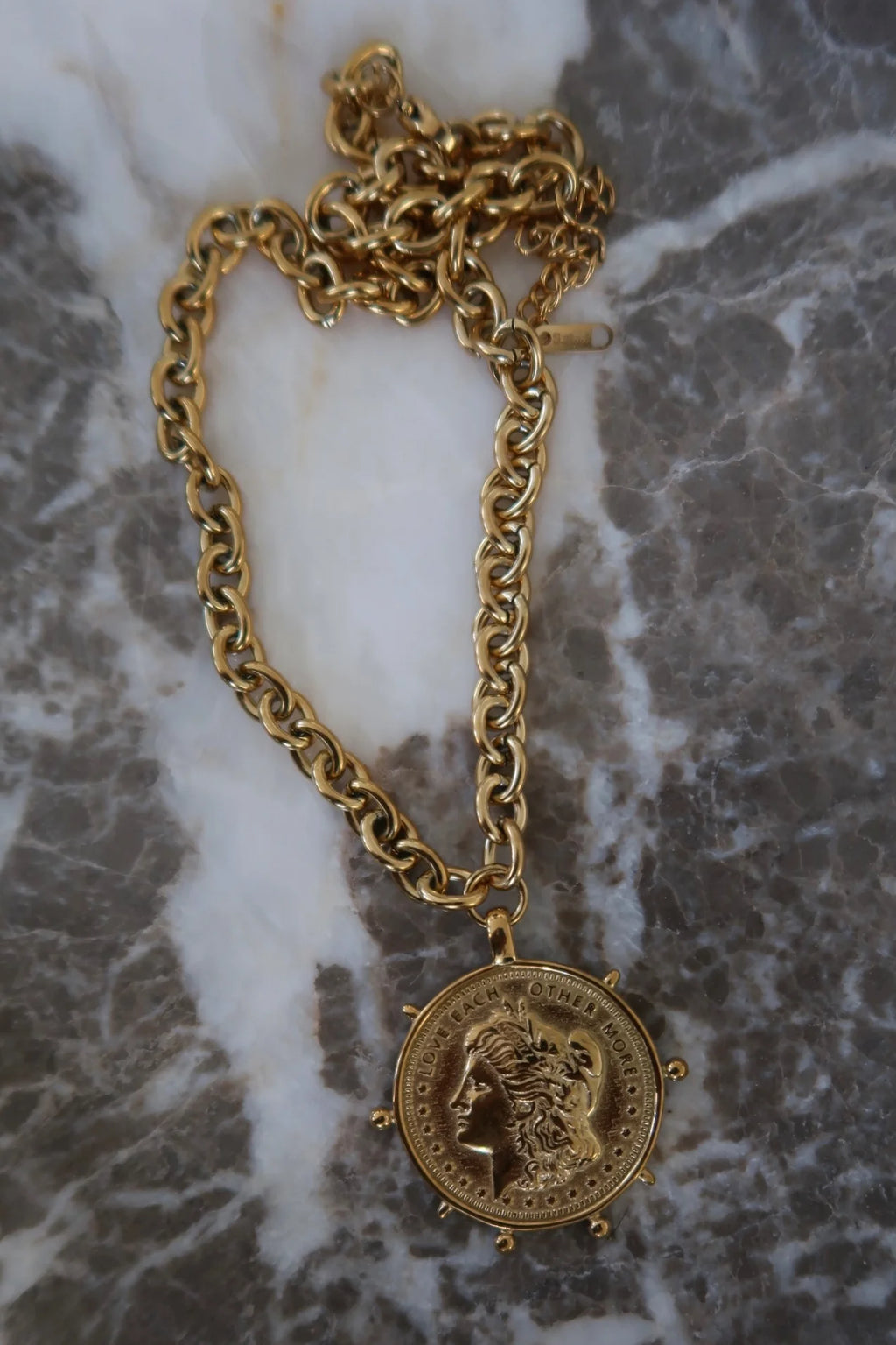 Gold Coin Necklace by Chansutt Pearls (Ships 2-3 weeks) - BFF Here
