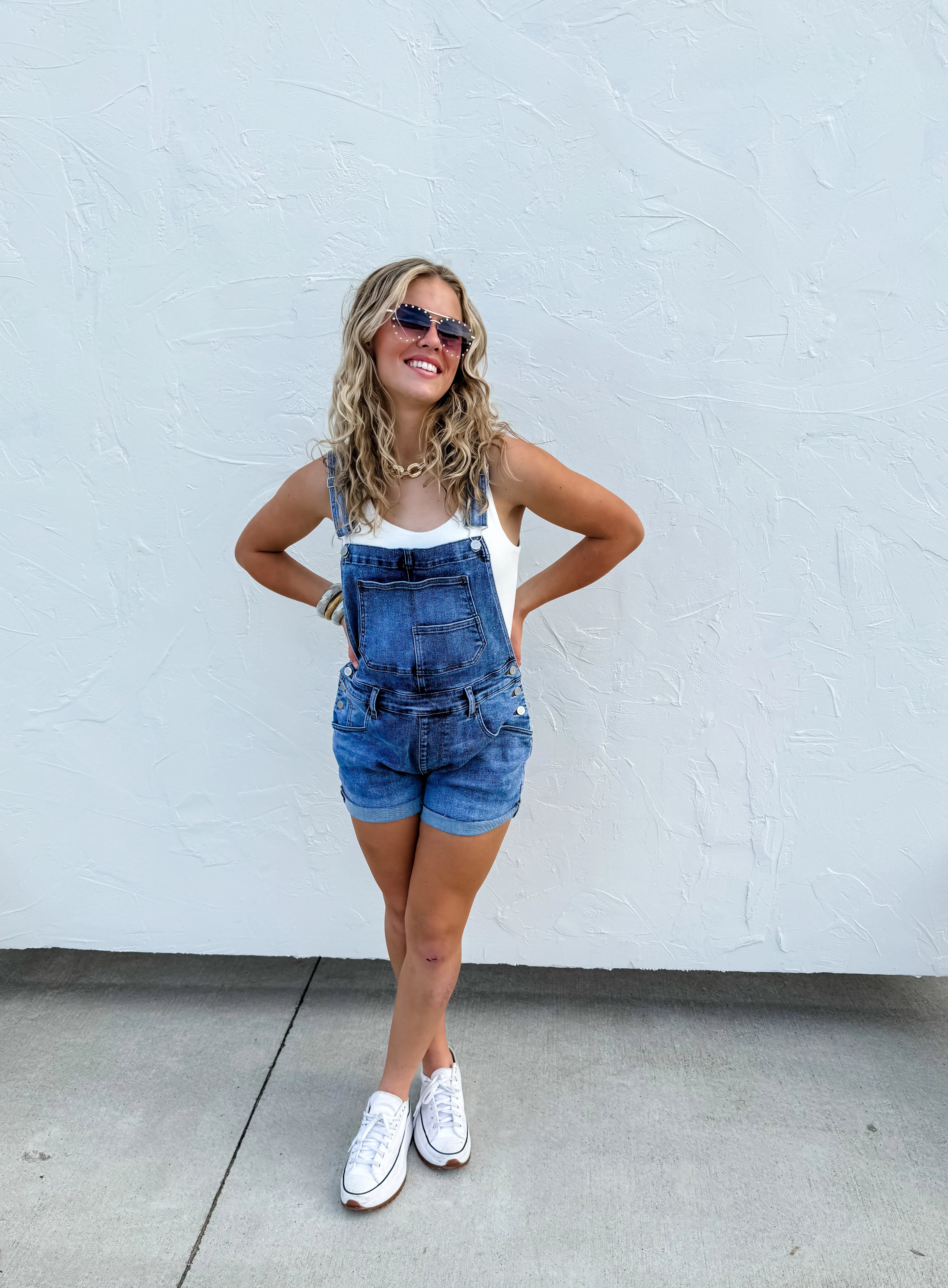Kaci Short Overalls by Blakeley - BFF Here