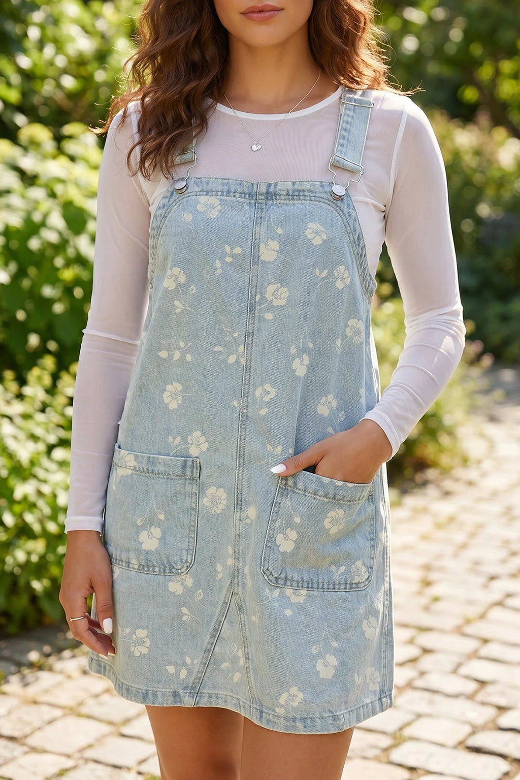 PREORDER: Sweet Meadow Floral Overall Dress (ETA: August)