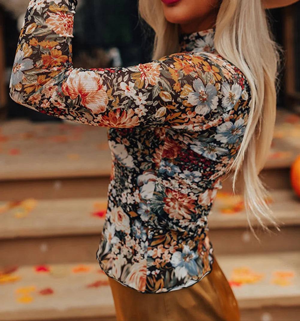 PREORDER: Wildflower Whisper Mesh Top (ETA: August)