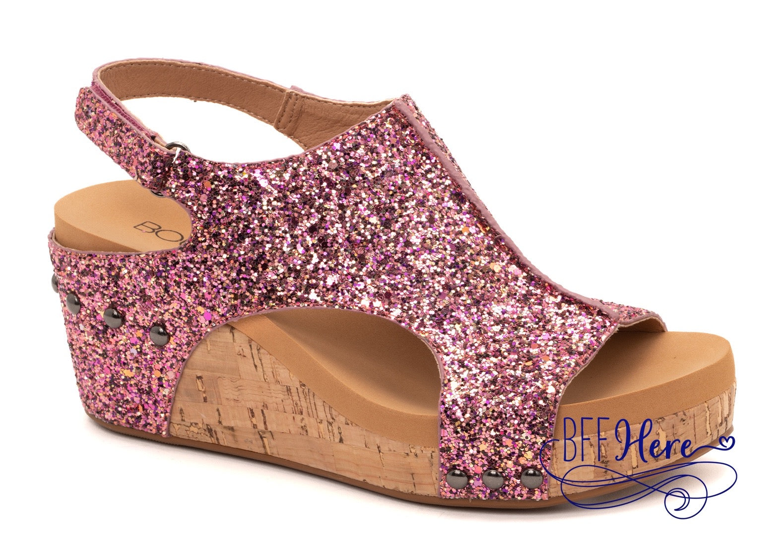 Carley - Mixed Berry Glitter by Corkys - BFF Here