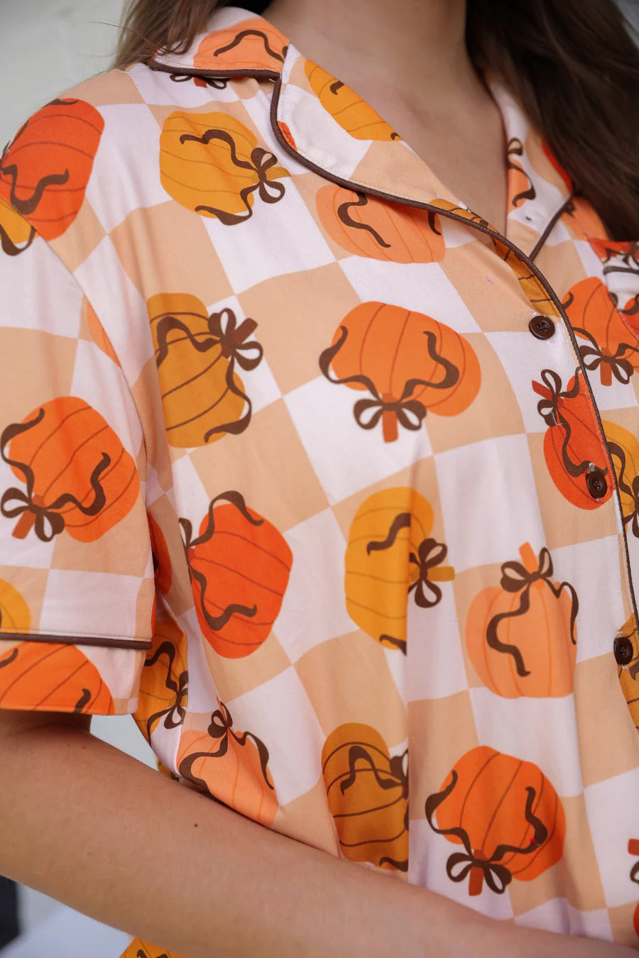 PREORDER: Harvest Hues Ruffle Pajama Set by Jess Lea (ETA: Mid September) - BFF Here