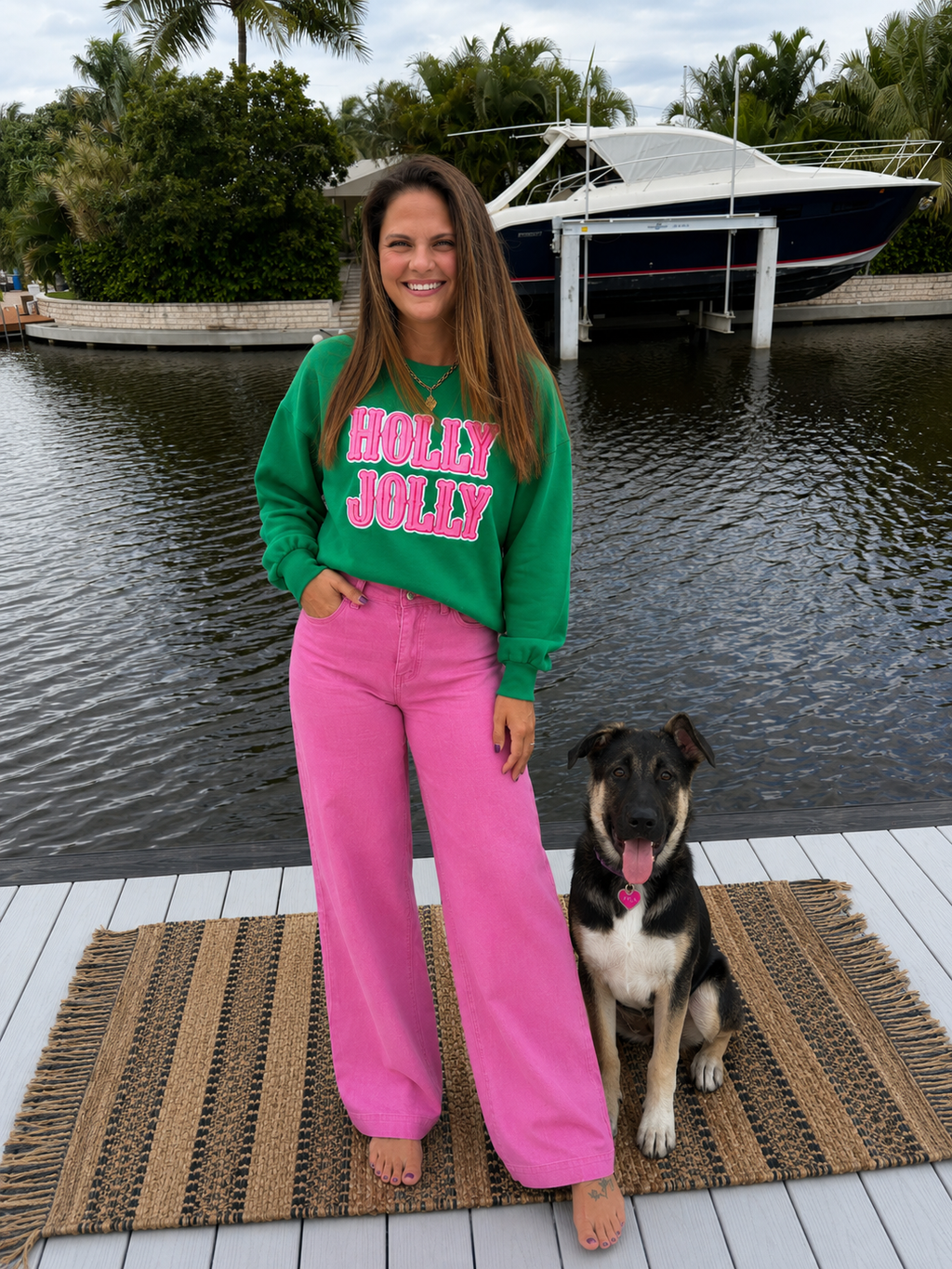PREORDER: Holly Jolly Graphic Sweatshirt (ETA: August)