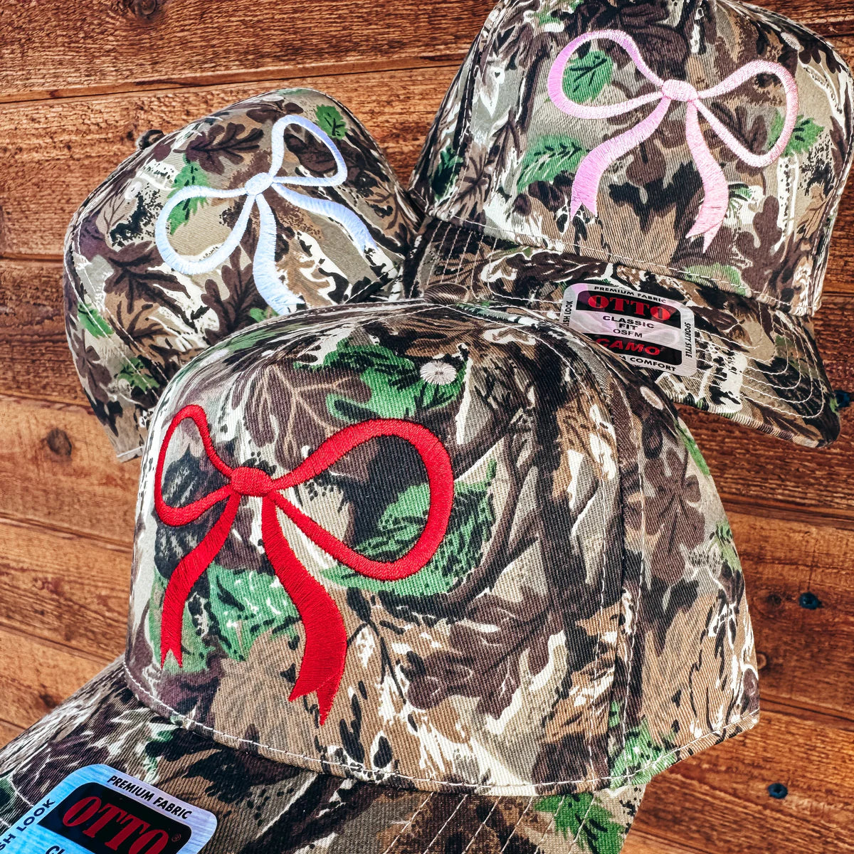 Camo Ribbon Cap - BFF Here