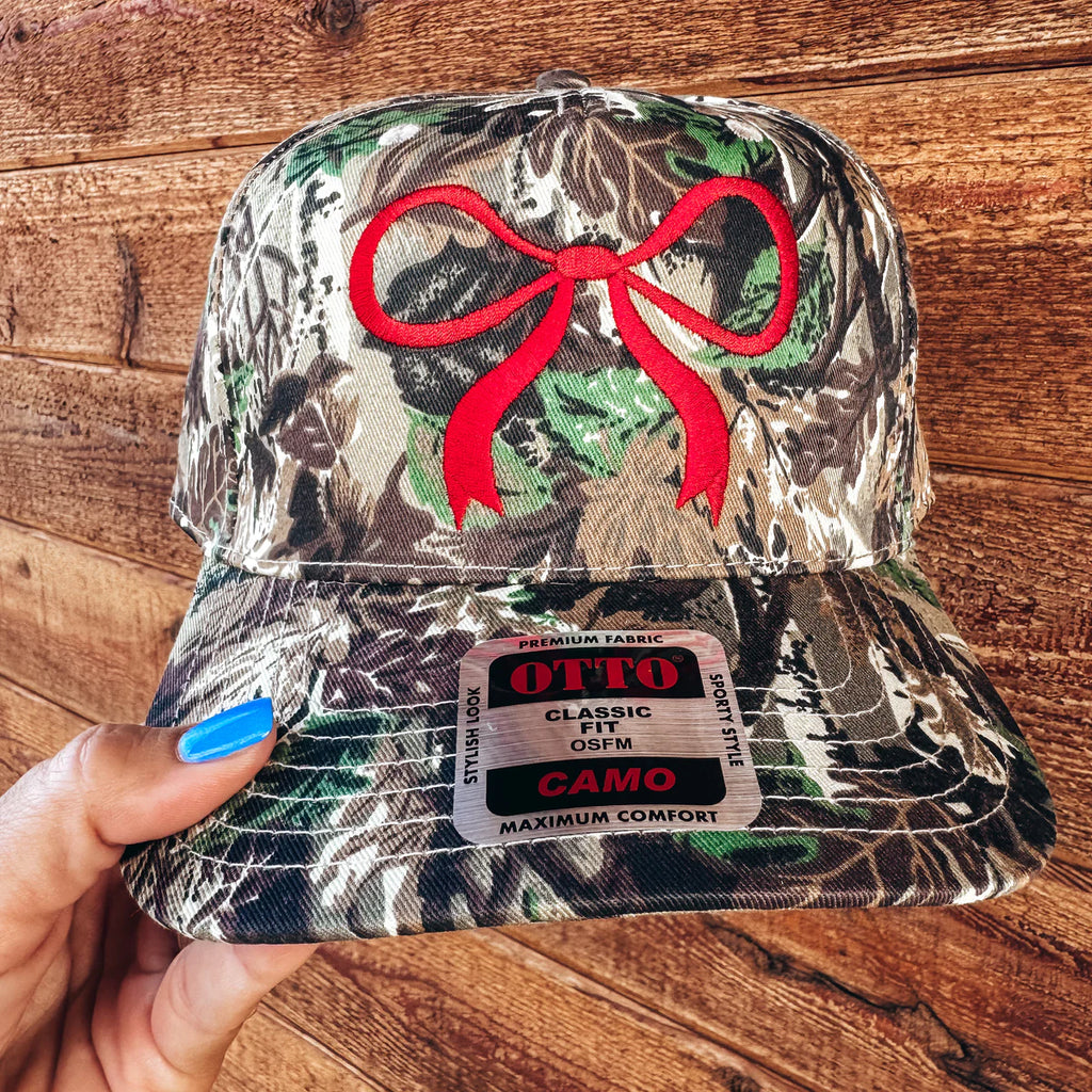 Camo Ribbon Cap - BFF Here