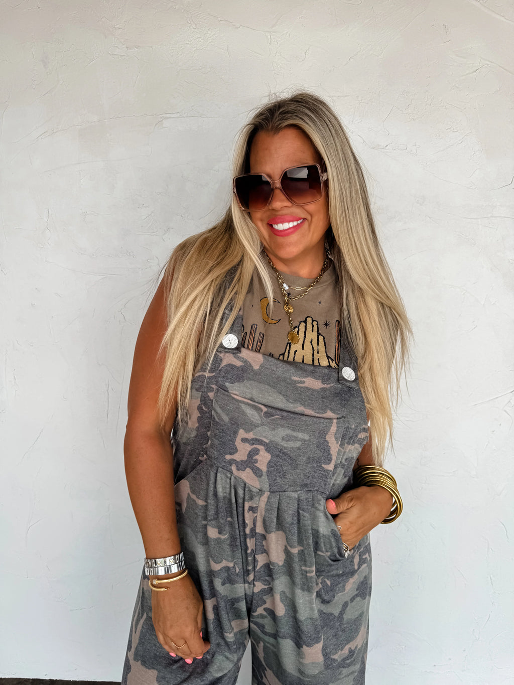 Camo Karli Overalls by Blakeley - BFF Here