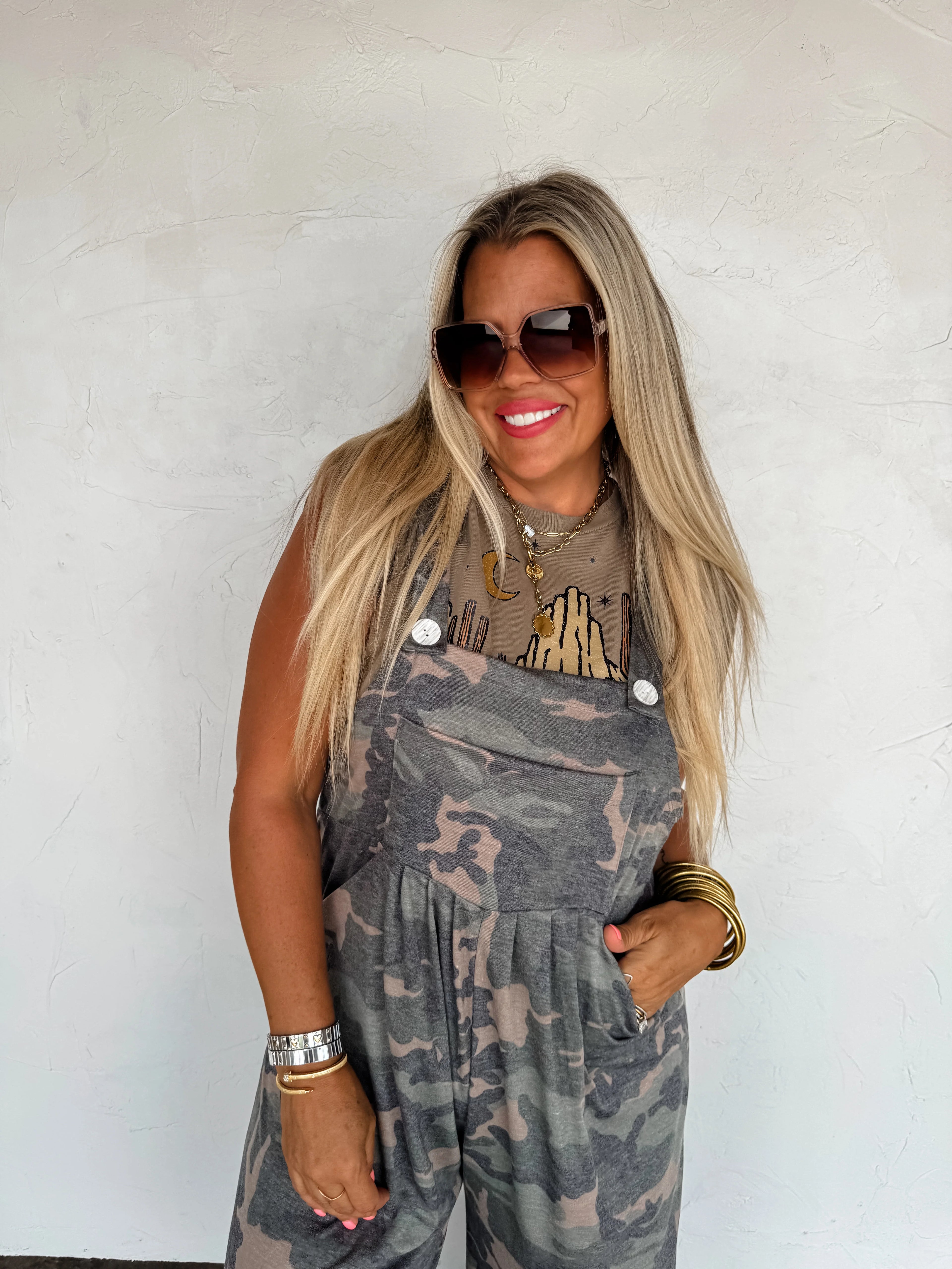 Camo Karli Overalls by Blakeley - BFF Here