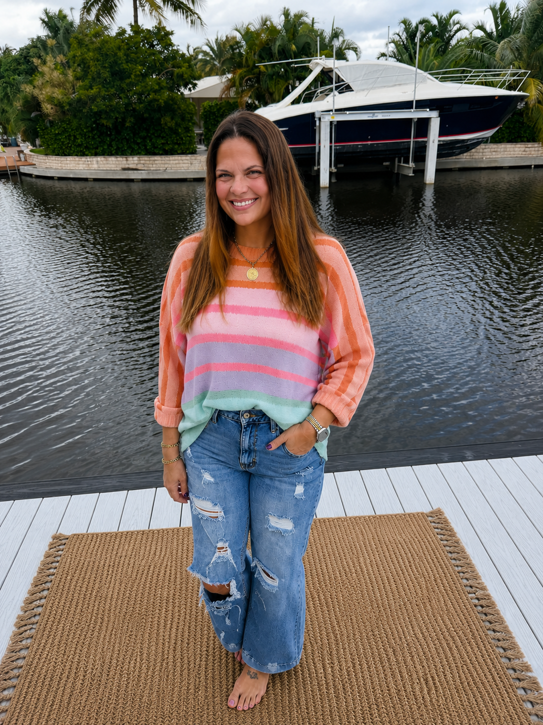 PREORDER: Sherbet Skies Sweater (ETA: Late August / Early September)