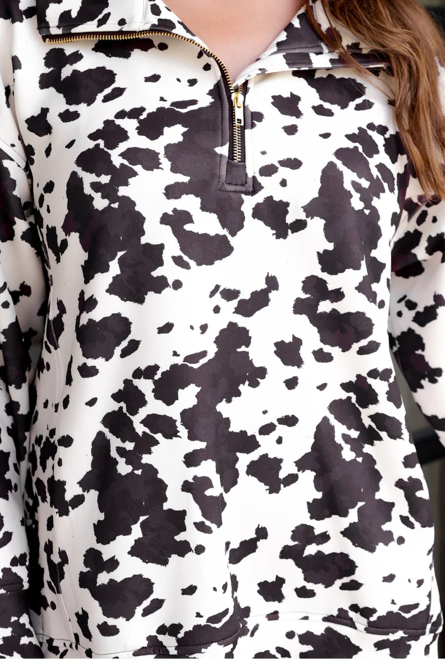 PREORDER: Everyday Pullover by Jess Lea / Chocolate Cowhide Couture (Beginning of September) - BFF Here