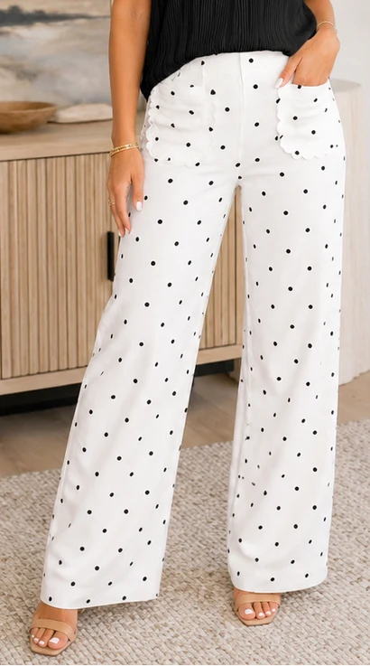 PREORDER: Spot On Wide Leg Pants (ETA: September)